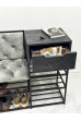 Лавочка з ДСП шухлядою CS100Drawer